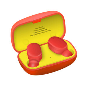 Auricular Bluetooth W12 AirPits TWS v5.0 Rojo