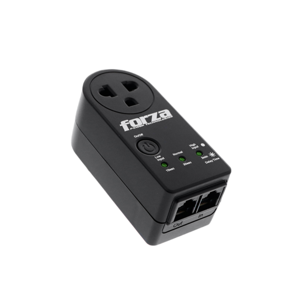 Protector de Voltaje Forza FVP-1202N-A Negro - Imagen 2