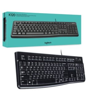 Teclado USB Logitech K120 Negro
