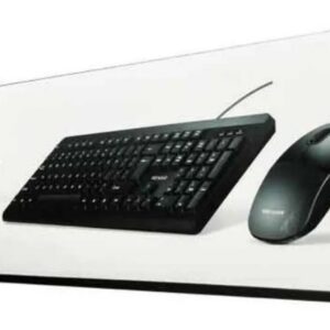 Teclado Mouse USB  Wesdar V2 Negro