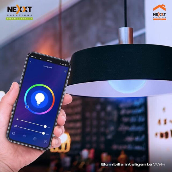 Lámpara LED inteligente Wi-Fi Multicolor - Imagen 3