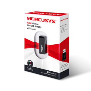 Placa de Red Inalámbrica  USB MERCUSYS Wireless N300
