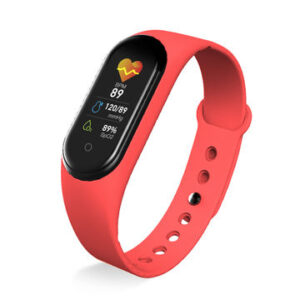 Reloj Inteligente Smart Band  M5 PRO Rojo