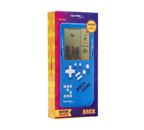 Consola de Juegos Portátil Netmak NM-BRICK