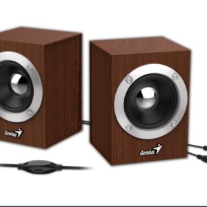 PARLANTE ESTÉREO USB DE MADERA Genius SP-HF280A