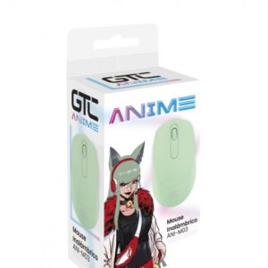 Mouse Inalámbrico GTC Anime ANI-M03 Verde