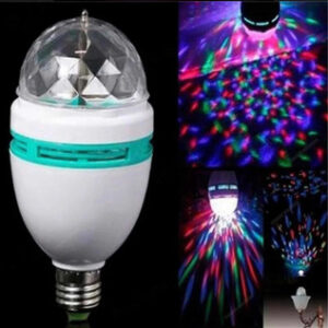Lampara LED Colores 220v RGB LUCES Giratoria