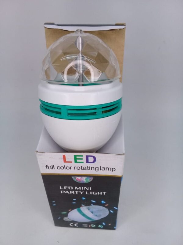 Lampara LED Colores 220v RGB LUCES Giratoria - Imagen 2