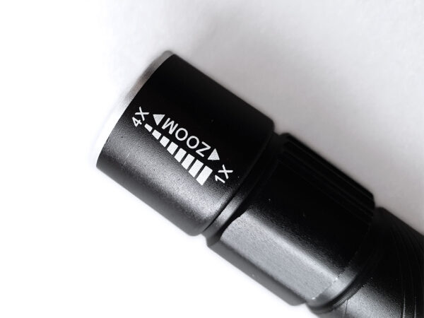 Linterna de Aluminio LED Nisuta 3W Bateria Recargable - Imagen 2