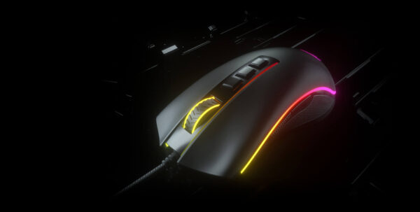 Mouse  Gamer USB  Redragon Cobra 10.000DPI (M711) - Imagen 4