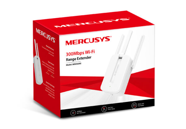 Extensor Wi-Fi 300 Mbps Mercusys (MW300RE) - Imagen 3