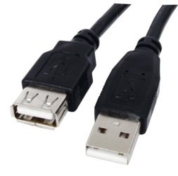 Cable Alargue USB 1,5 Mts Int.Co