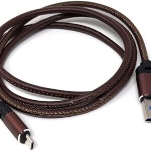 Cable USB a Micro USB int.com Marron 09-103b