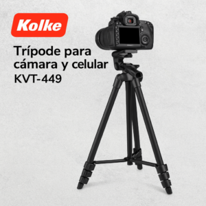 Trípode para Cámara y Celular KVT-449 KOLKE